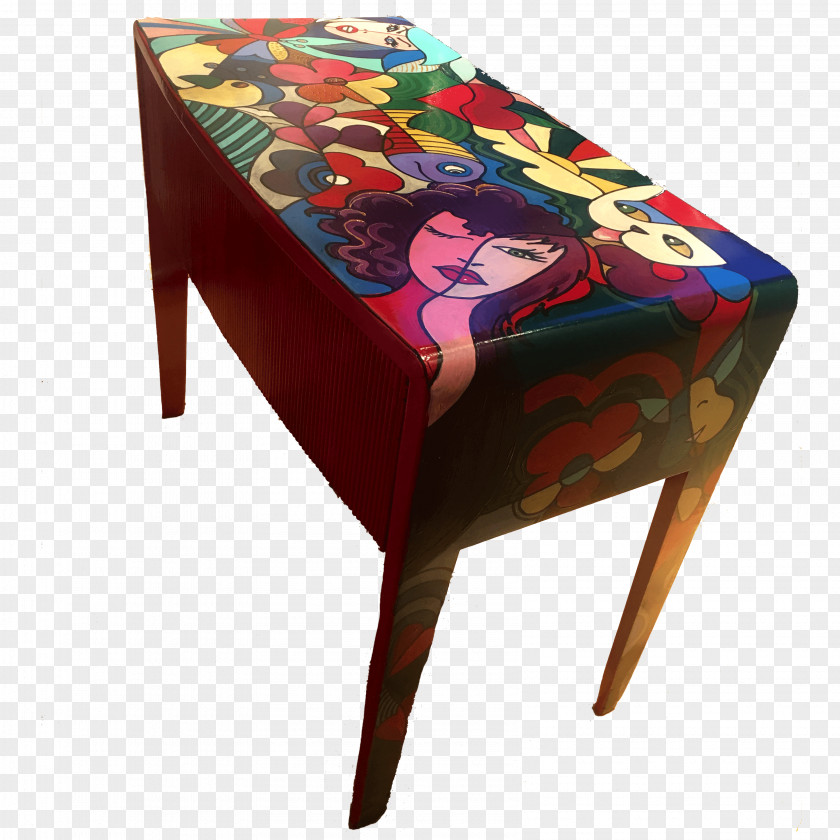 Retro Pop Art Furniture Consola PNG