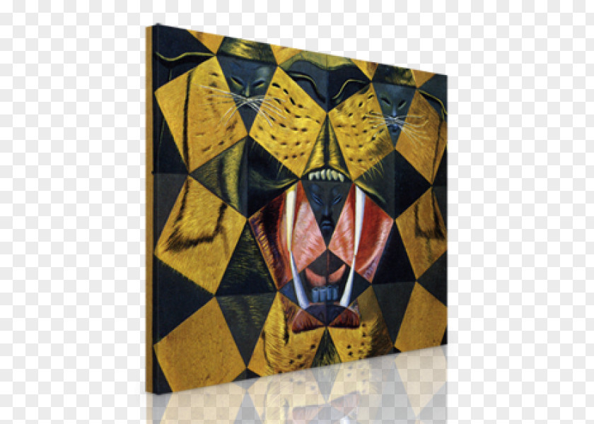 Salvador Dali Art Symmetry Rectangle Yard Pattern PNG