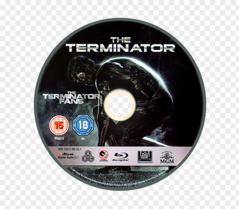 Terminator Blu-ray Disc Compact Salvation Hollywood The PNG