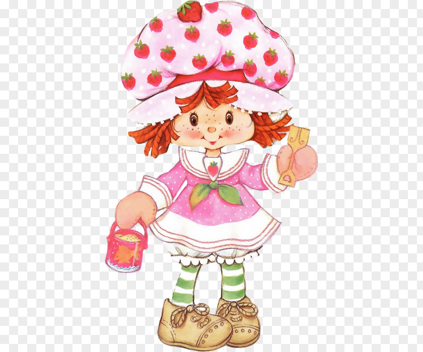 World Of Strawberry Shortcake Paper Doll PNG