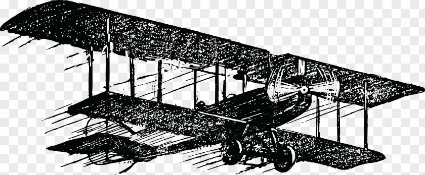 Airplane Fixed-wing Aircraft Clip Art Biplane PNG