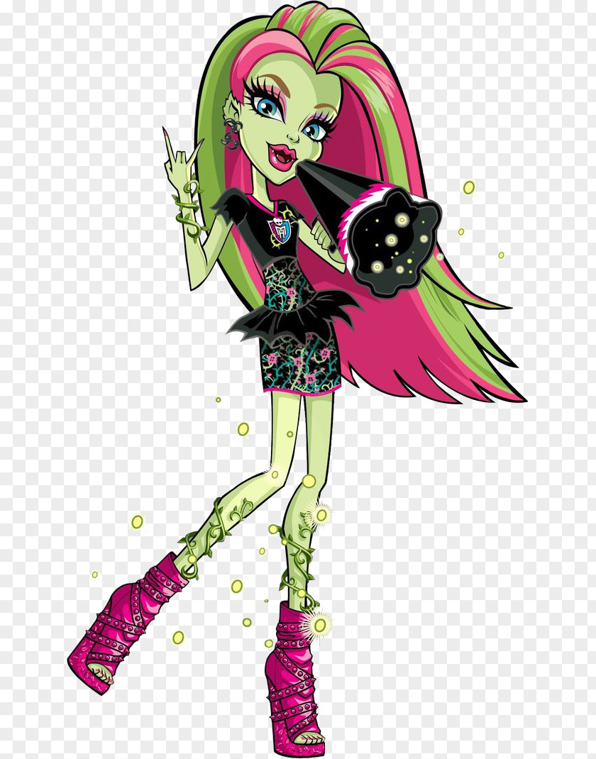 Creative Monster High Doll Ghoul Frankie Stein Toy PNG