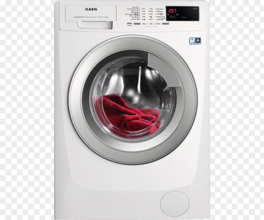 Drum Type Washing Machine AEG 914911341 LAVAMATL68480FL Waschmaschine A+++ 8Kg Machines Home Appliance L8FEE965R PNG
