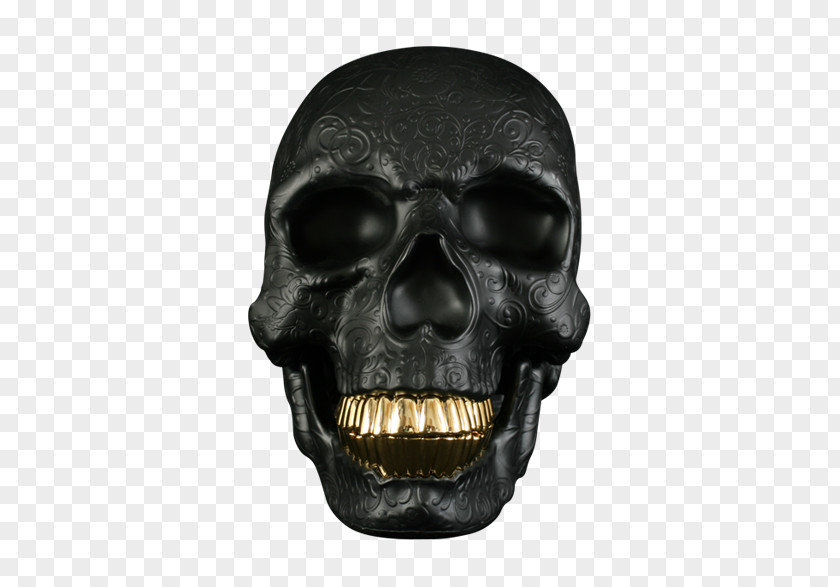 Black Friday Poster Skull Gold Teeth Calavera Human Tooth PNG