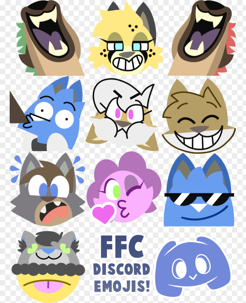 Emoji Discord Furry Fandom Final Fantasy XIV Slack PNG