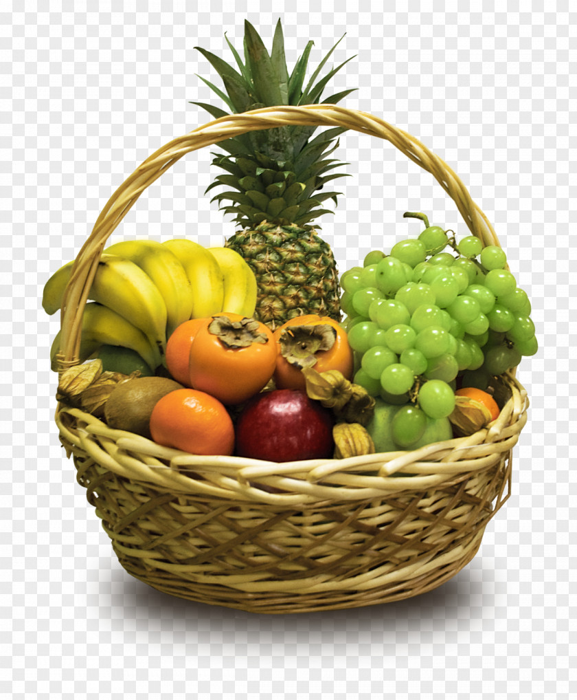 Fruits Basket Fruit Food Gift Baskets Hamper PNG