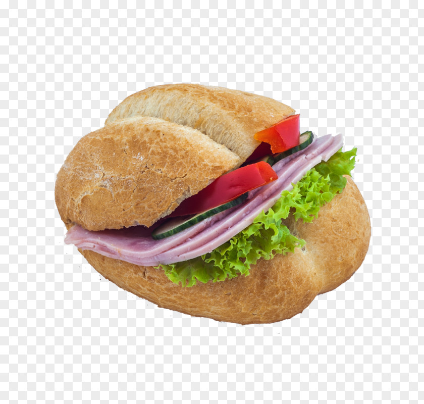 Ham And Cheese Sandwich Breakfast Pan Bagnat Sweet Roll PNG