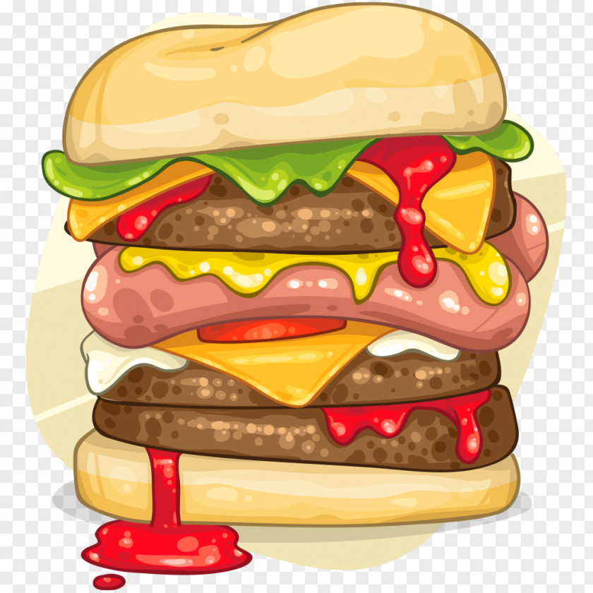 Junk Food Cheeseburger Clip Art Hamburger Fast PNG