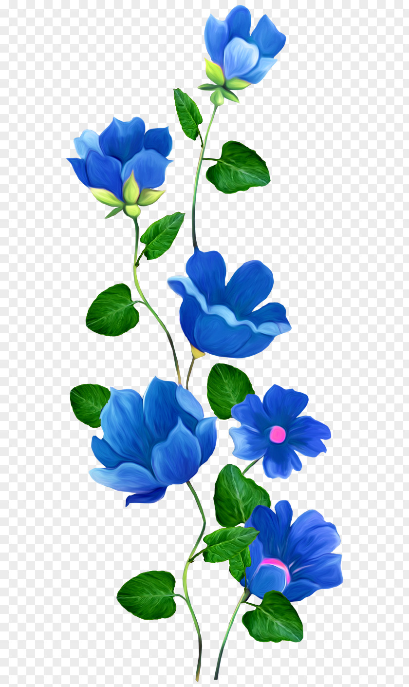 Wild Flowers Flower Rose Blue Pin Clip Art PNG
