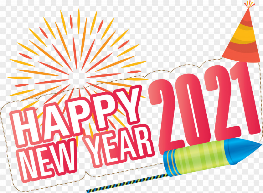 2021 Happy New Year PNG