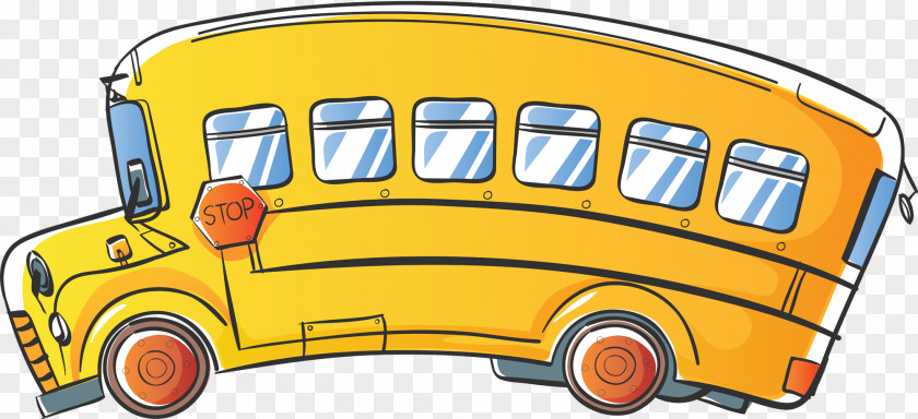 Bus School Clip Art PNG