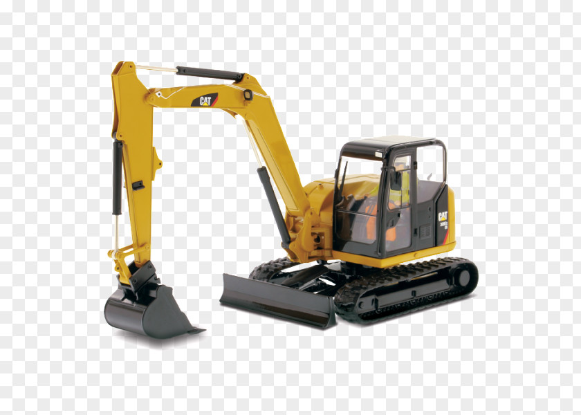 Car Caterpillar Inc. Die-cast Toy 1:32 Scale Excavator PNG