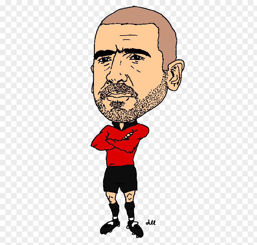 Eric Cantona France National Football Team Cartoon Clip Art PNG