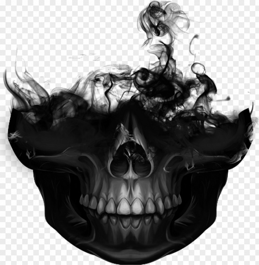 Skull Black Image Editing PicsArt Photo Studio Clip Art PNG