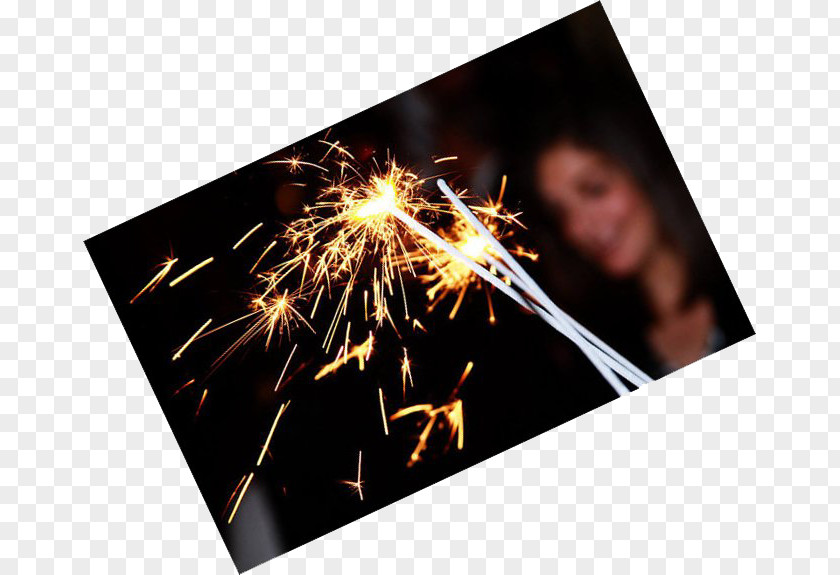 Sparkler Stock Photography PNG