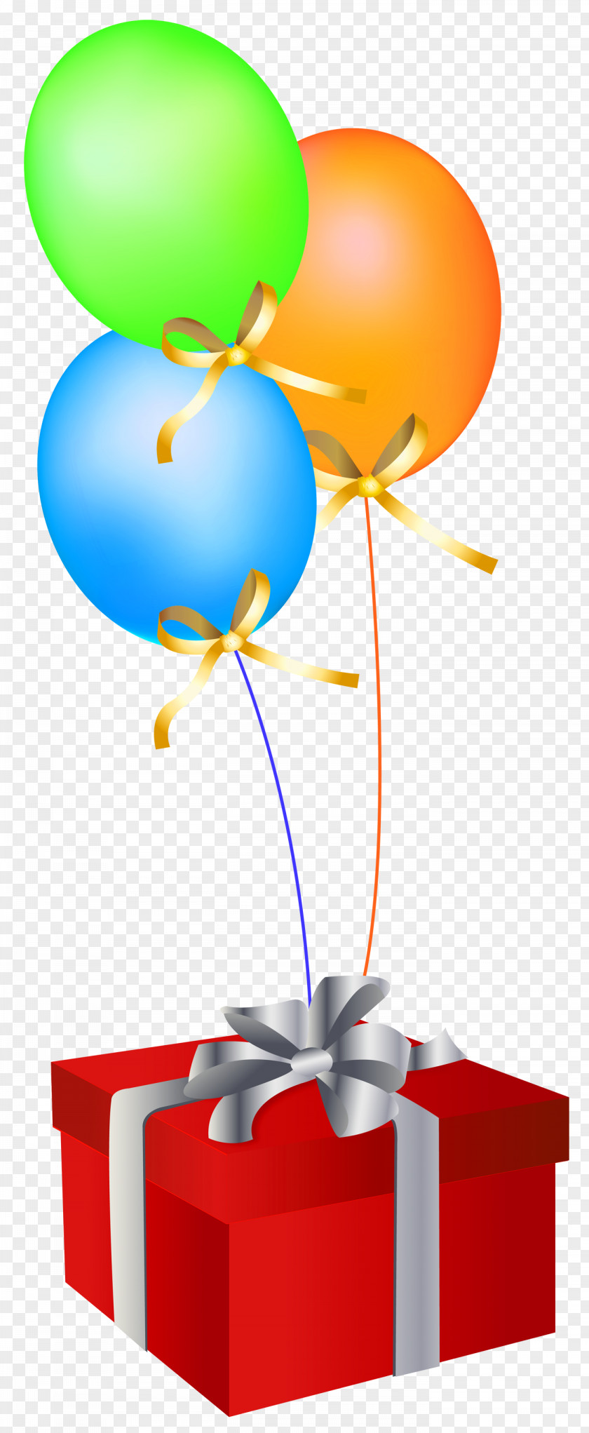 Whirlwind Out Of Box Balloon Gift Birthday Greeting & Note Cards Clip Art PNG