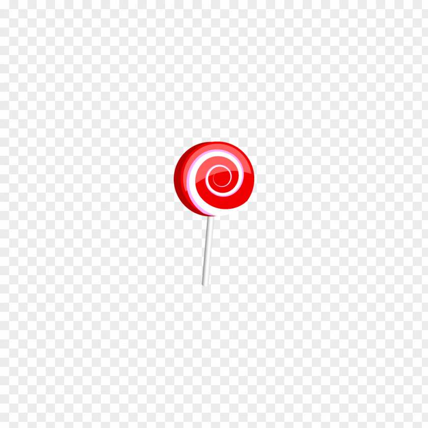 Big Red Lollipop Circle Wallpaper PNG