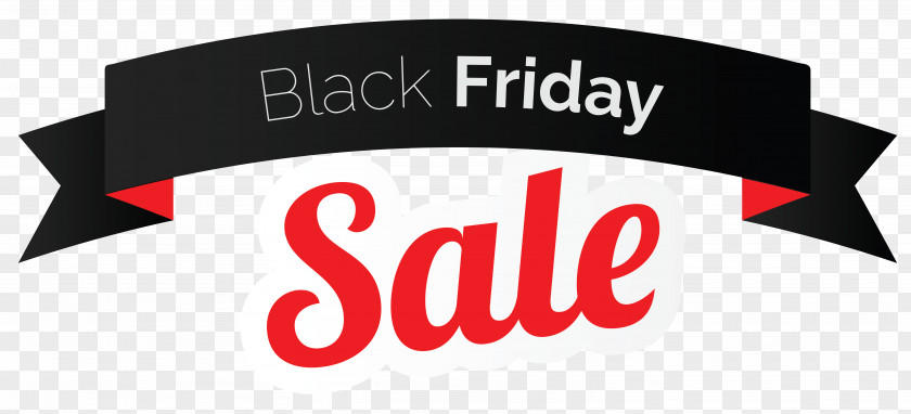 Black Friday Discounts And Allowances Sales Banner Clip Art PNG