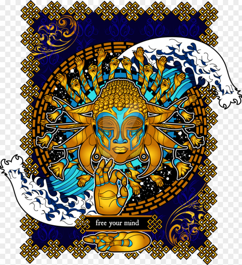 Buddha Visual Arts T-shirt Printmaking PNG