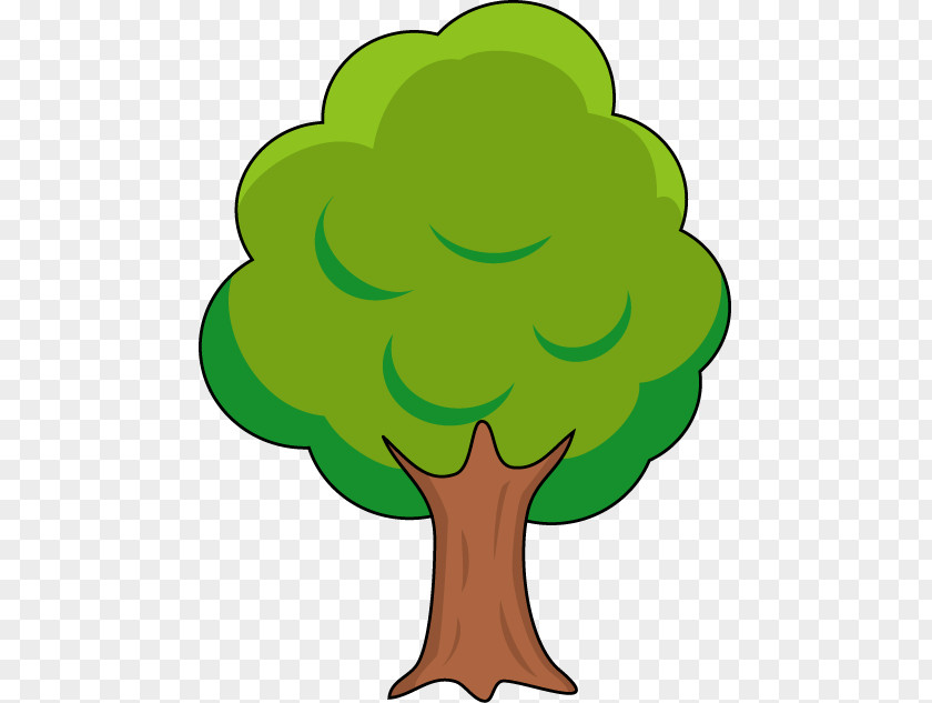 Cartoon Green Tree Drawing Planting Paper Clip Art PNG