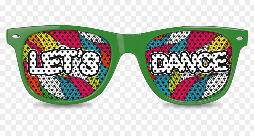 Lets Dance Goggles Sunglasses PNG