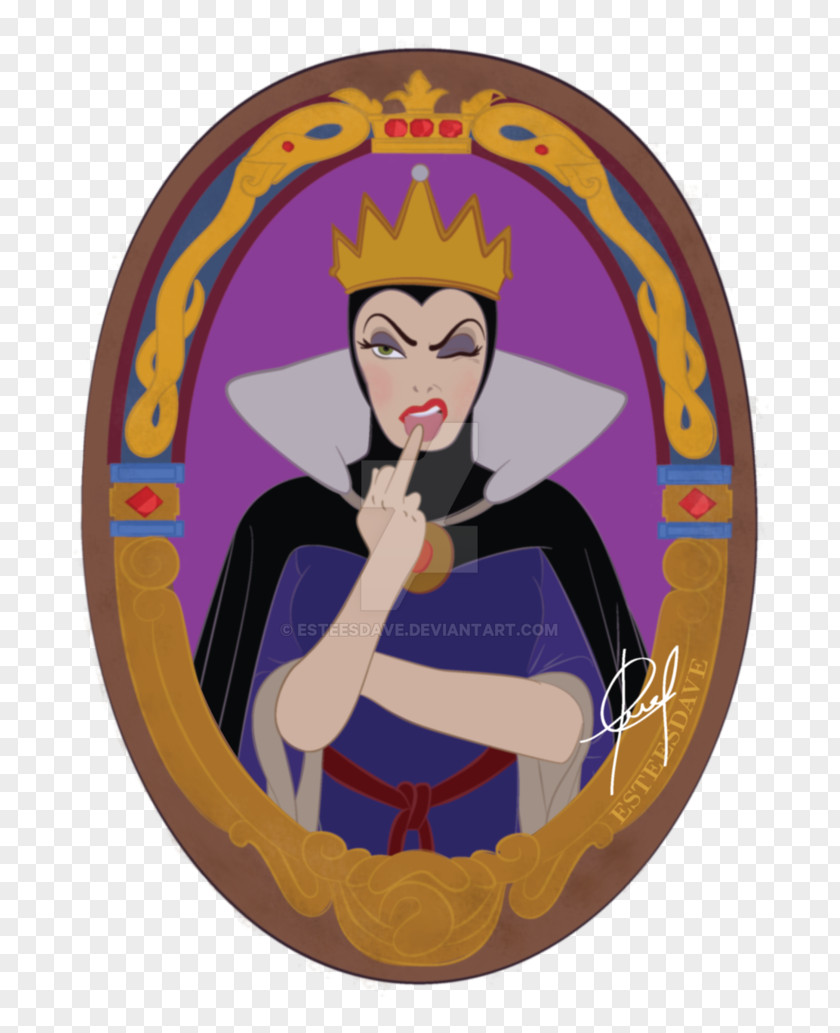 Magic Mirror Snow White Evil Queen Stepmother Drawing PNG