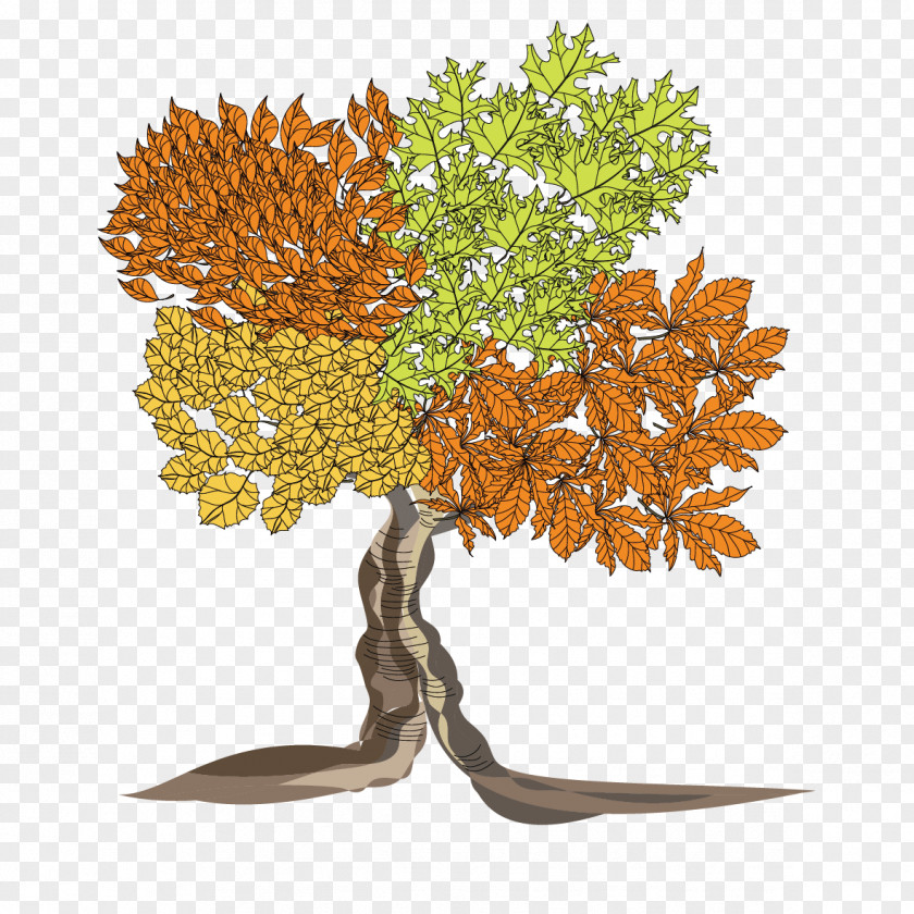 Autumn Tree Clip Art PNG
