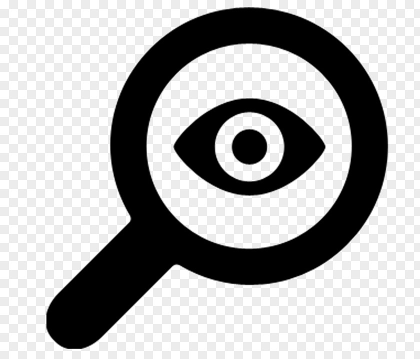 Blackandwhite Symbol Eye PNG