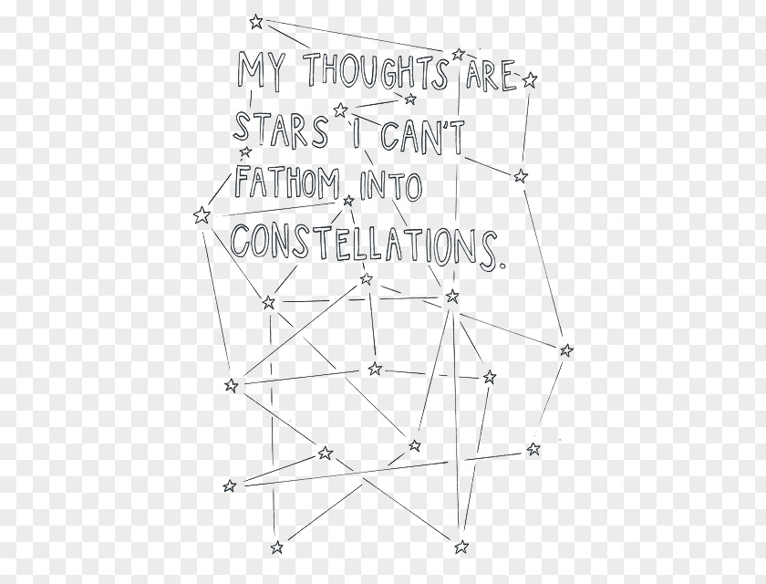 Constellations The Fault In Our Stars My Thoughts Are I Can't Fathom Into Constellations. Book Goodreads PNG