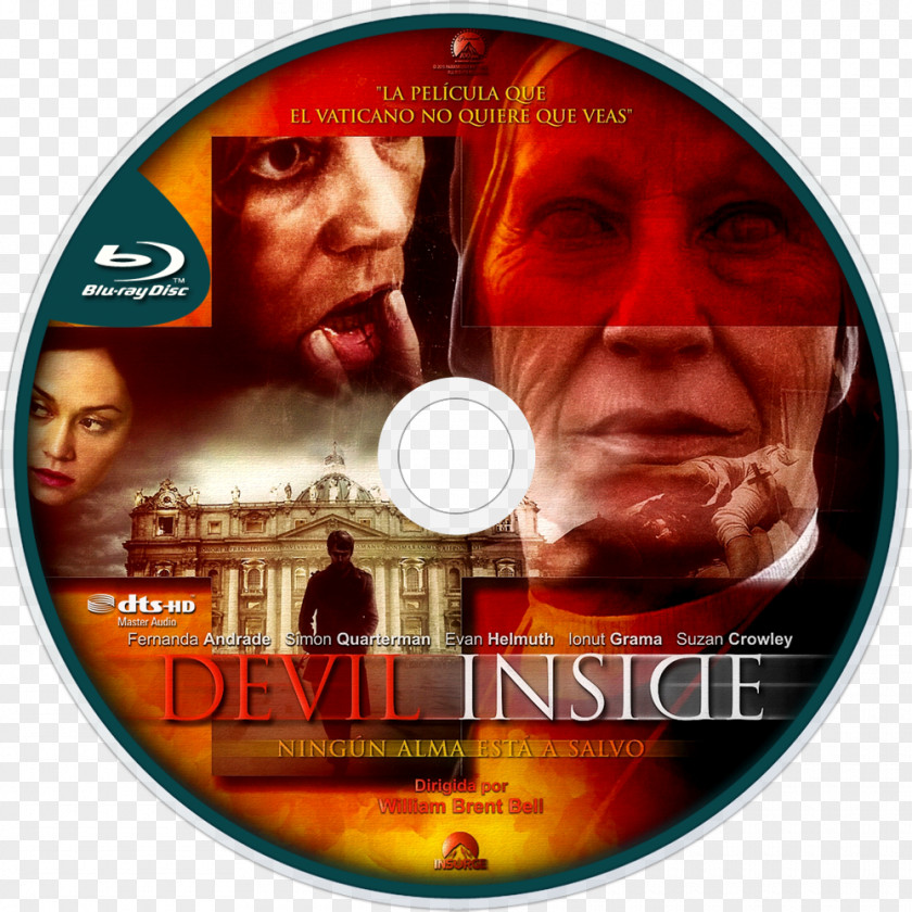 Dvd The Devil Inside Blu-ray Disc DVD Poster STXE6FIN GR EUR PNG