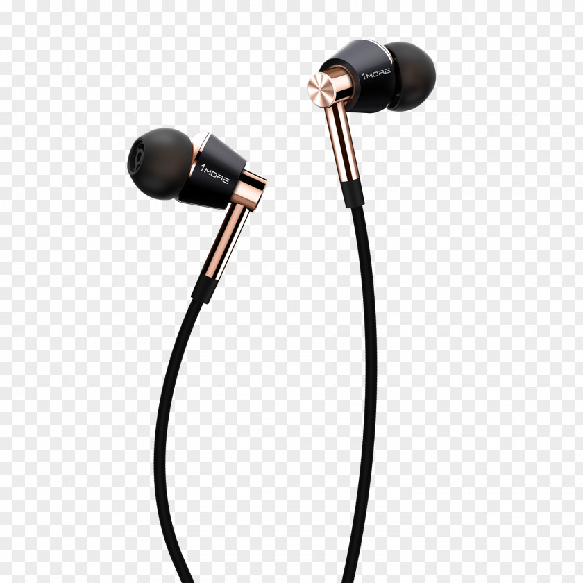 Ear Phones 1More Triple Driver In-Ear Lightning Headphones Écouteur Sound PNG