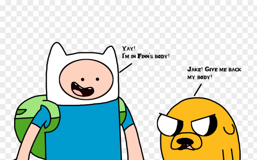 Finn The Human Jake Dog Bravest Warriors Adventure Time With Fionna & Cake Body Swap PNG