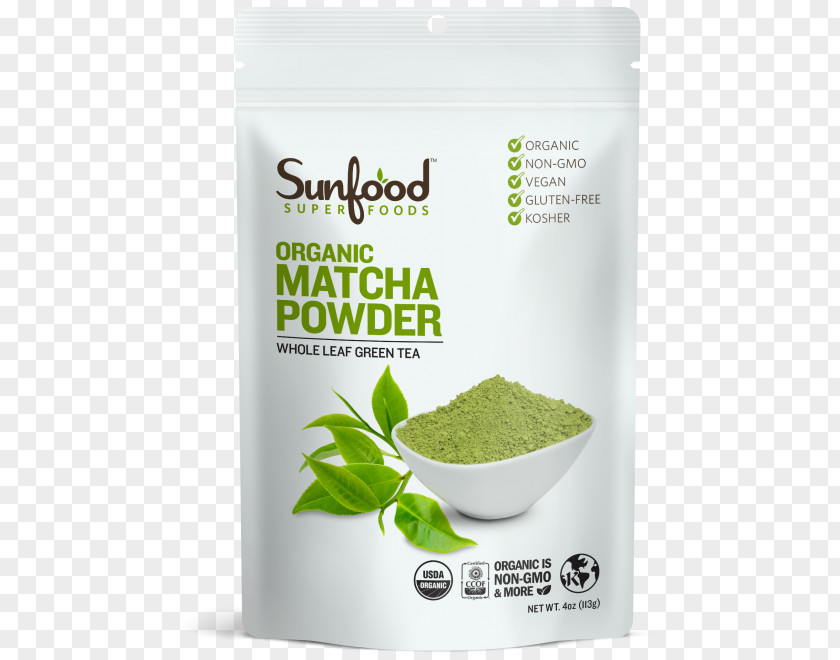 Green Tea Matcha Organic Food Powder PNG
