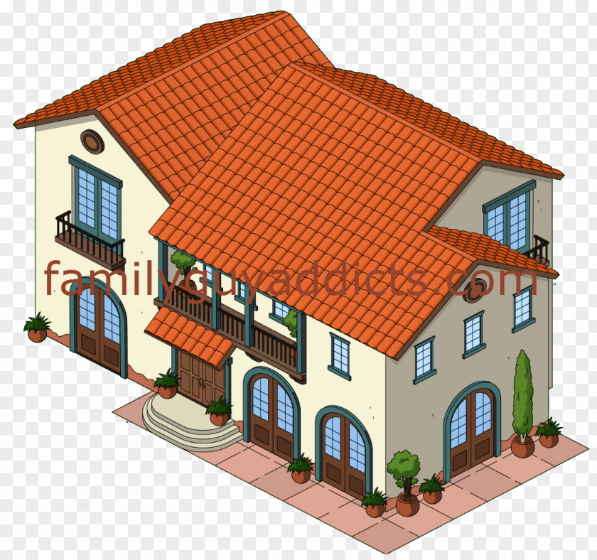 House Hacienda Roof Property Clam PNG