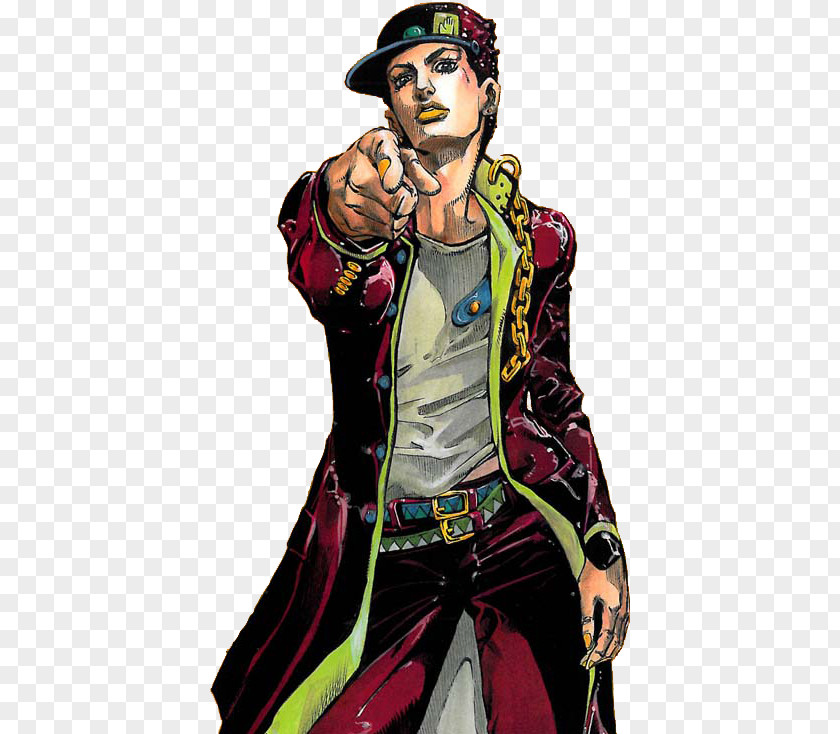 Jotaro Kujo Hirohiko Araki Josuke Higashikata JoJomenon JoJo's Bizarre Adventure PNG