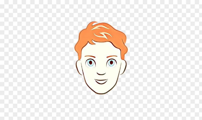 Nose Eyebrow Face White Cartoon Forehead Facial Expression PNG