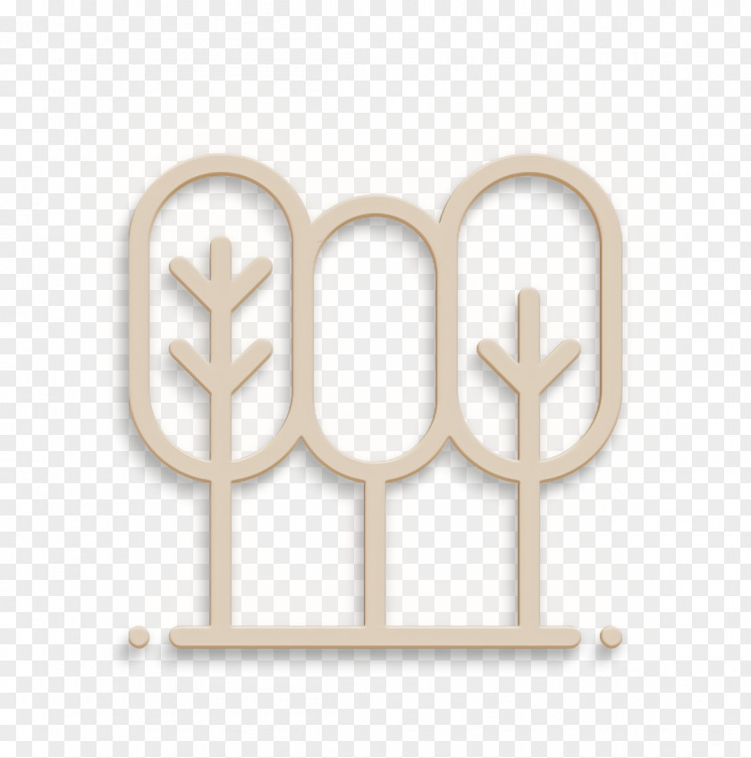 Park Icon Cityscape Trees PNG