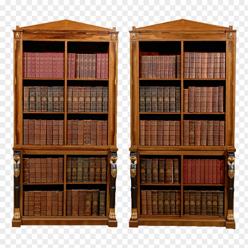 Wood Bookcase Shelf Stain Furniture Cabinetry PNG