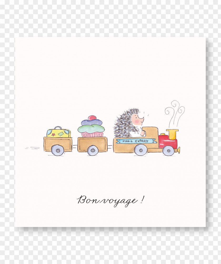 Bon Voyage Greeting & Note Cards Cartoon Font PNG