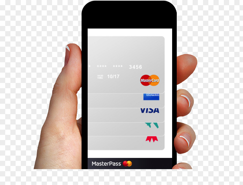 Digital Wallet Smartphone Credit Card Mastercard PNG
