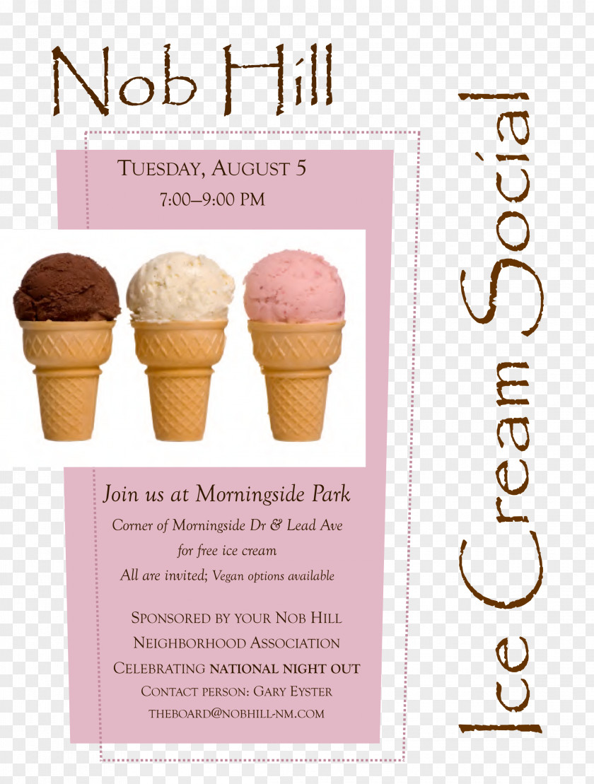Ice Cream Social Cones Flavor PNG