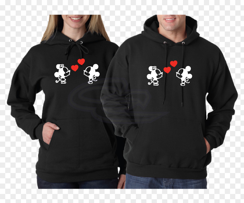 Just Married T-shirt Hoodie Minnie Mouse Sweater PNG