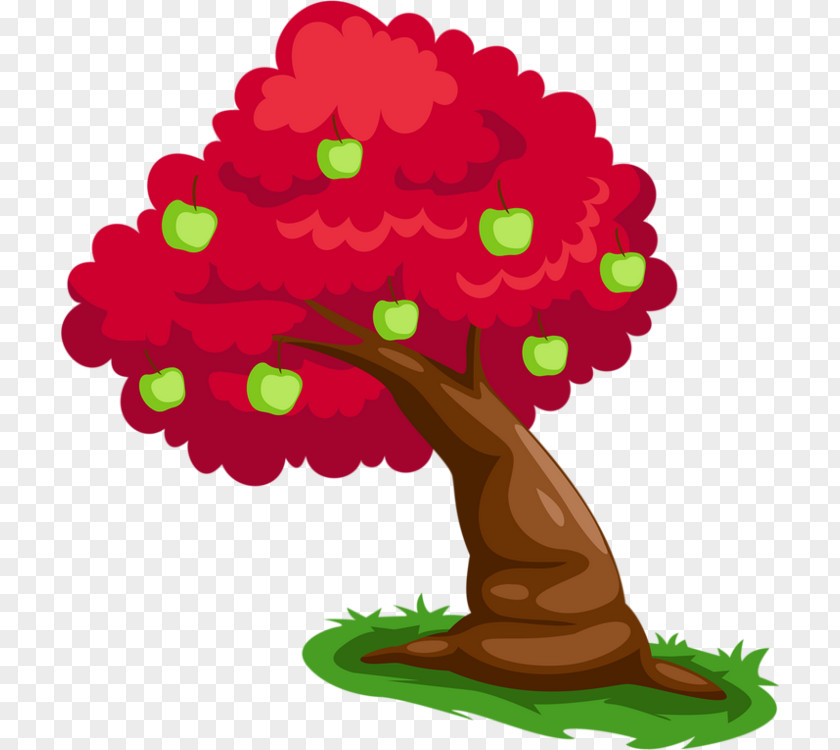 Apple Fruit Tree Clip Art PNG