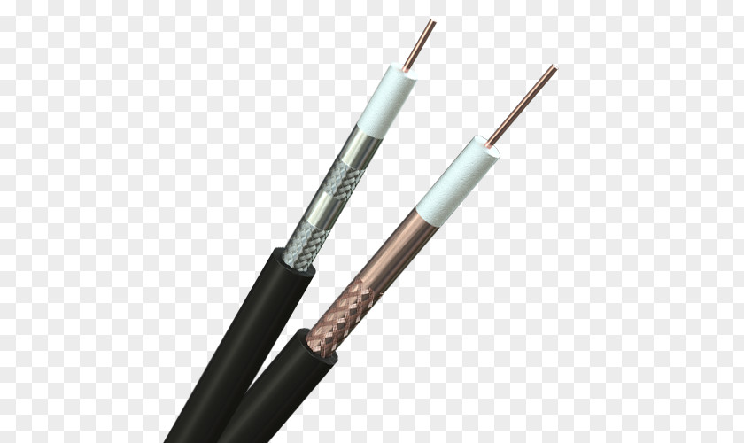 Coaxial Antenna Cable Television Electrical Power PNG
