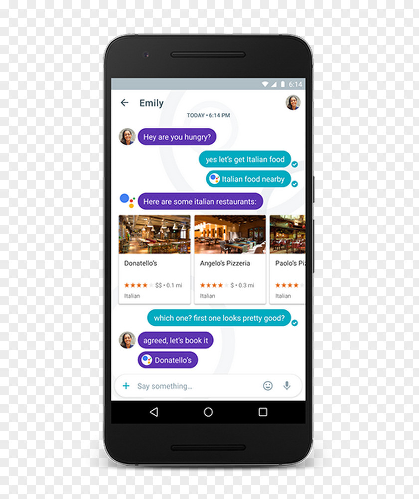 Google I/O Allo Messaging Apps PNG