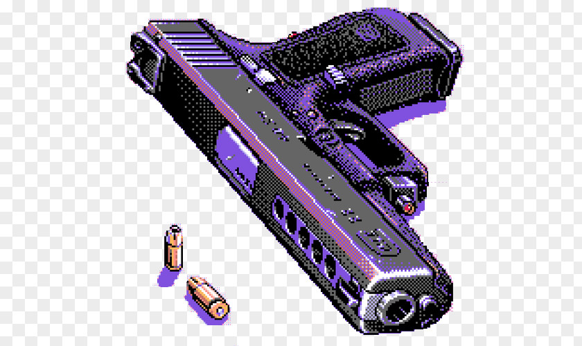 Guns Glock Ges.m.b.H. Pixel Art 8-bit Firearm PNG