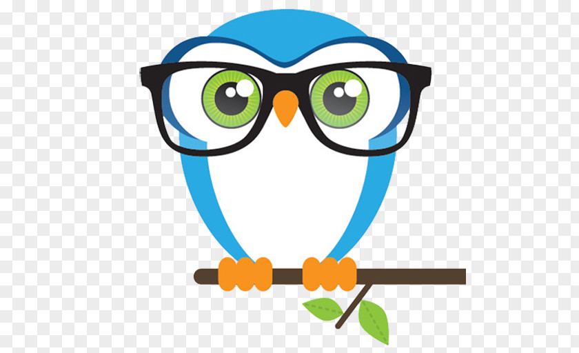 Owl Bird Glasses Cross-stitch Clip Art PNG