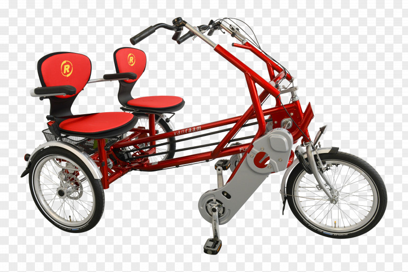 Quad Flyer Van Raam Tandem Bicycle Sociable Bocholt PNG