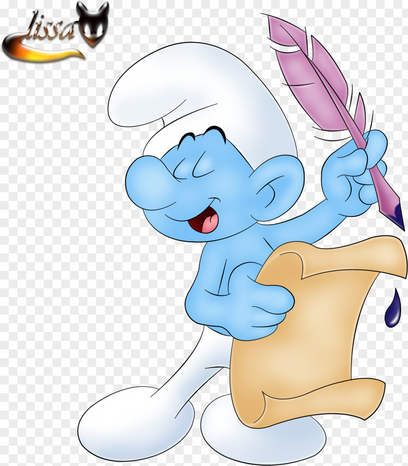 Smurfs The Drawing Character Art Clip PNG