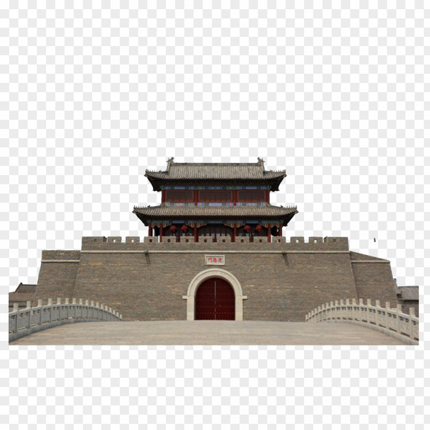 Stately Ancient City Gate Download Door PNG